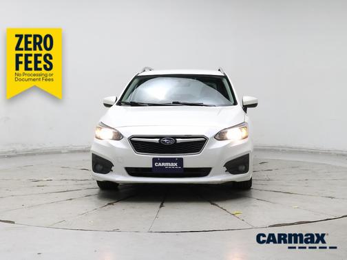 White 2018 Subaru Impreza 2.0I Premium