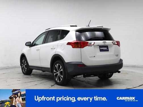 White 2015 Toyota RAV4 Limited