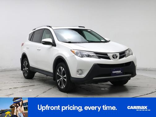 White 2015 Toyota RAV4 Limited