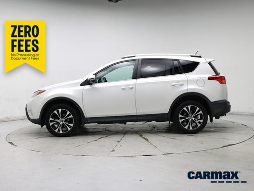 White 2015 Toyota RAV4 Limited