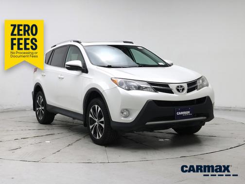 White 2015 Toyota RAV4 Limited