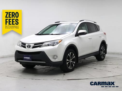 White 2015 Toyota RAV4 Limited