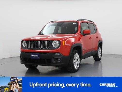 Red 2015 Jeep Renegade Latitude