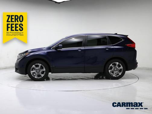Blue 2018 Honda CR-V EX-L