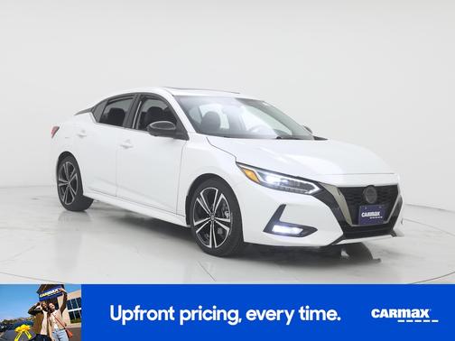 White 2022 Nissan Sentra SR