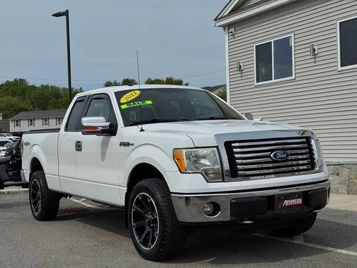 White 2010 Ford F-150 Lariat SuperCab