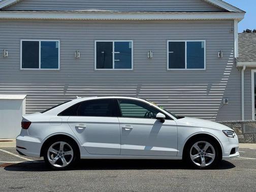 White 2018 Audi A3 2.0T Premium