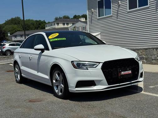 White 2018 Audi A3 2.0T Premium