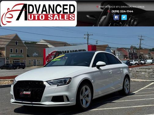 White 2018 Audi A3 2.0T Premium