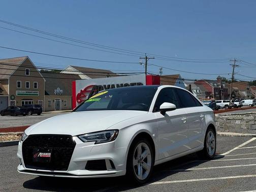 White 2018 Audi A3 2.0T Premium