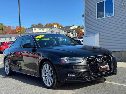 Black 2015 Audi A4 2.0T Premium Plus