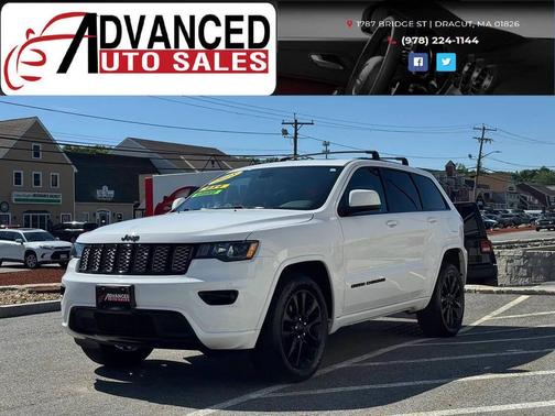 Bright White Clearcoat 2018 Jeep Grand Cherokee Altitude