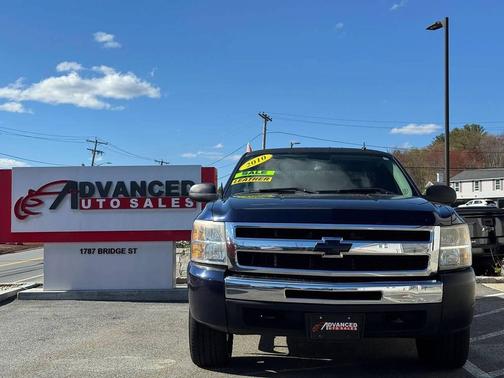 Blue 2010 Chevrolet Silverado 1500 LT
