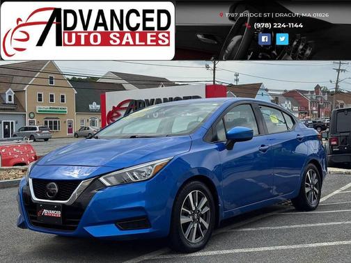 Electric Blue Metallic 2020 Nissan Versa 1.6 SV