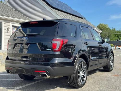 Shadow Black 2017 Ford Explorer sport