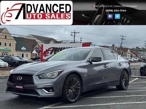 Graphite Shadow 2018 INFINITI Q50 3.0t LUXE