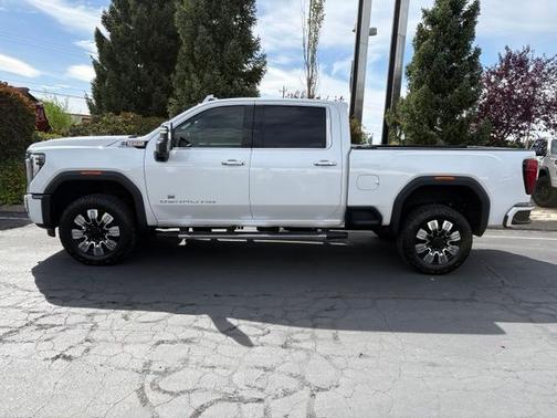 White Frost Tricoat 2024 GMC Sierra 3500 Denali