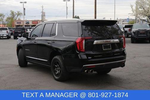 Onyx Black 2022 GMC Yukon Denali