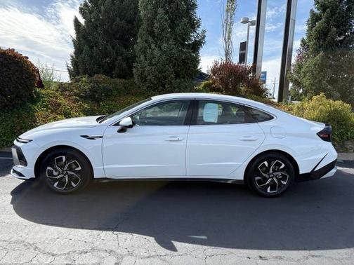 Serenity White 2025 Hyundai SONATA SEL