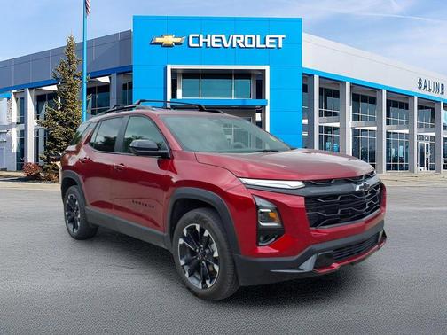 Radiant Red Tintcoat 2025 Chevrolet Equinox AWD RS
