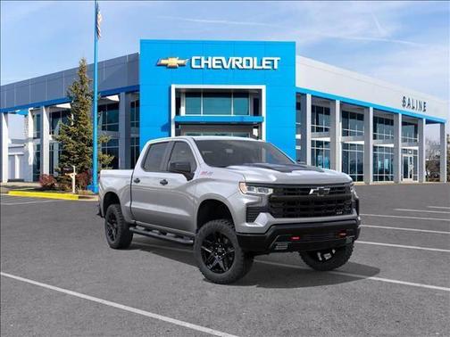 Sterling Gray Metallic 2026 Chevrolet Silverado 1500 LT Trail Boss