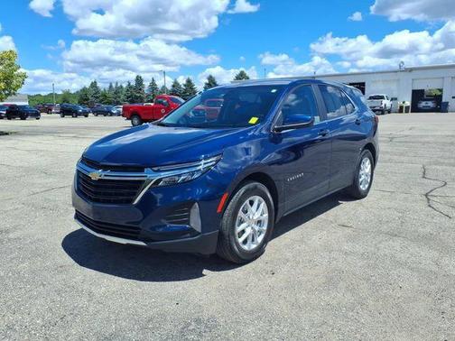 Blue Glow Metallic 2022 Chevrolet Equinox 1LT