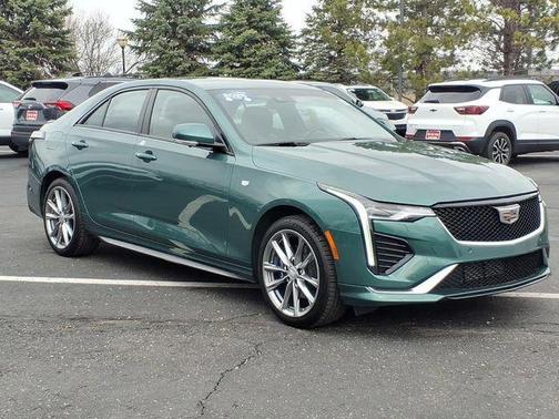 Typhoon Metallic 2025 Cadillac CT4 Sport RWD