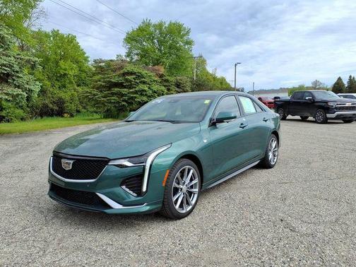 Typhoon Metallic 2025 Cadillac CT4 Sport RWD