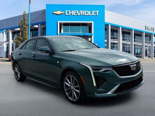 Typhoon Metallic 2025 Cadillac CT4 Sport RWD