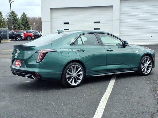 Typhoon Metallic 2025 Cadillac CT4 Sport RWD