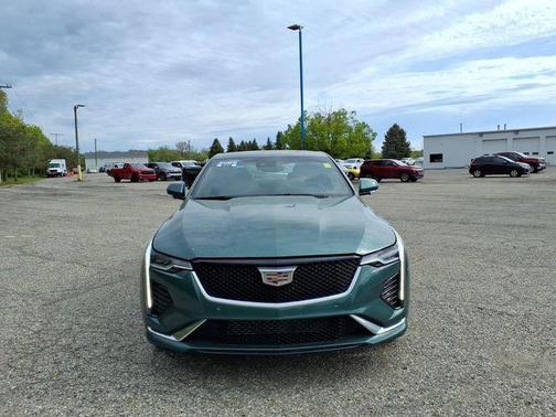 Typhoon Metallic 2025 Cadillac CT4 Sport RWD