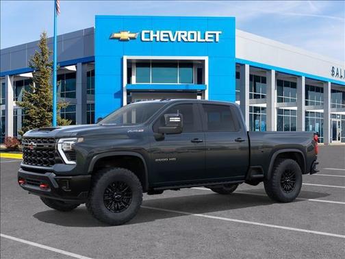 Gray 2026 Chevrolet Silverado 2500 Crew Cab, Standard Bed, XR2, 4WD
