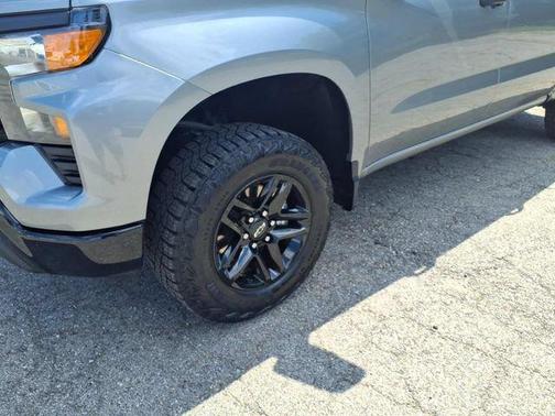 Gray 2024 Chevrolet Silverado 1500 Custom Trail Boss