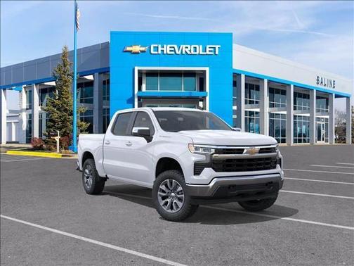 Summit White 2026 Chevrolet Silverado 1500 LT