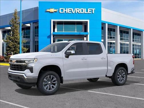 Summit White 2026 Chevrolet Silverado 1500 LT