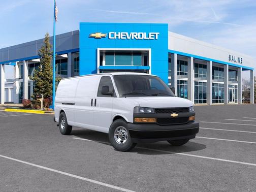 Summit White 2026 Chevrolet Express 2500 LT