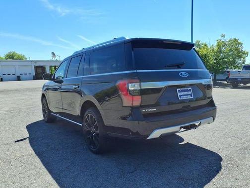 Agate Black Metallic 2019 Ford Expedition Max Platinum
