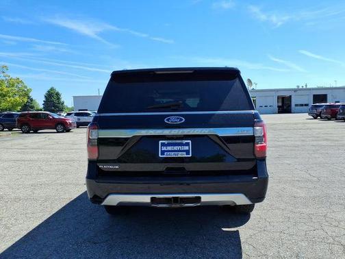 Agate Black Metallic 2019 Ford Expedition Max Platinum