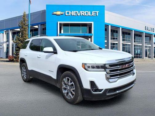Summit White 2023 GMC Acadia FWD SLT