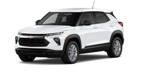 Summit White 2026 Chevrolet Trailblazer LS
