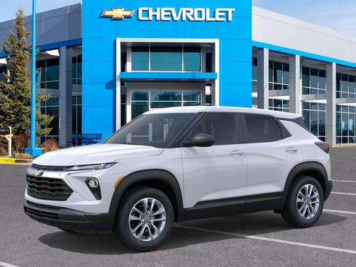 Summit White 2026 Chevrolet Trailblazer LS