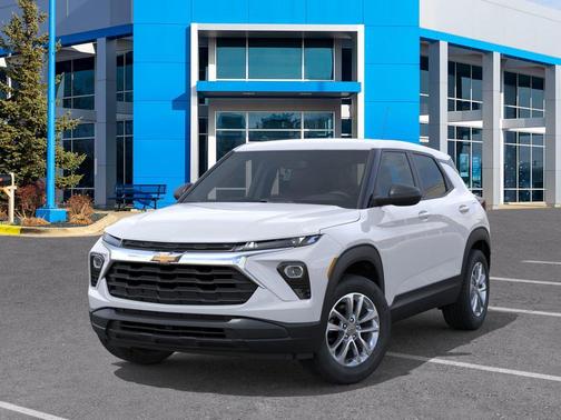 Summit White 2026 Chevrolet Trailblazer LS