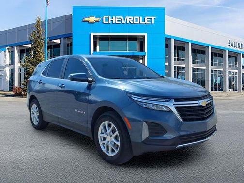 Lakeshore Blue Metallic 2024 Chevrolet Equinox 1LT