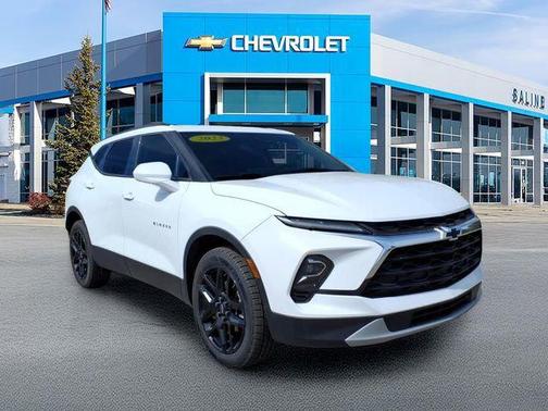 Summit White 2023 Chevrolet Blazer 2LT