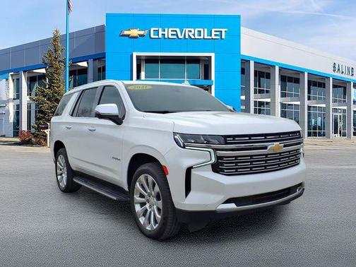 Iridescent Pearl Tricoat 2021 Chevrolet Tahoe Premier