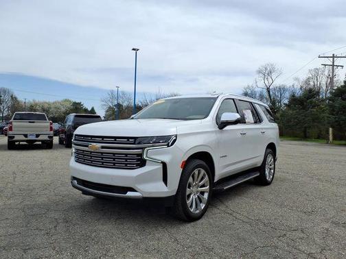 Iridescent Pearl Tricoat 2021 Chevrolet Tahoe Premier