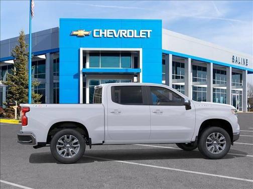 Summit White 2026 Chevrolet Silverado 1500 LT