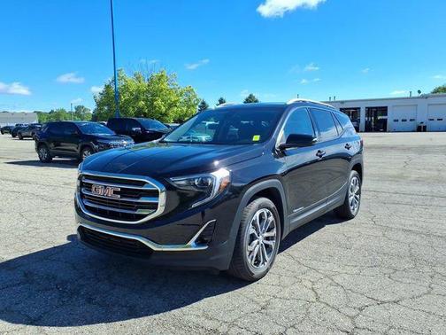 Ebony Twilight Metallic 2021 GMC Terrain SLT