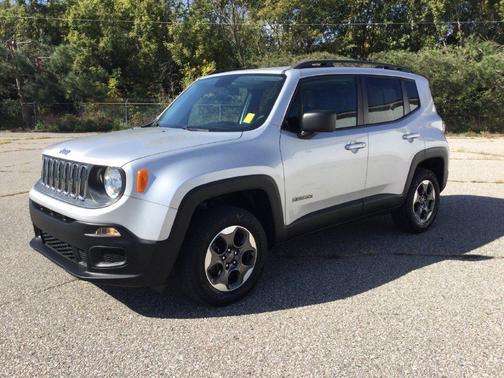 Glacier Metallic 2016 Jeep Renegade Sport