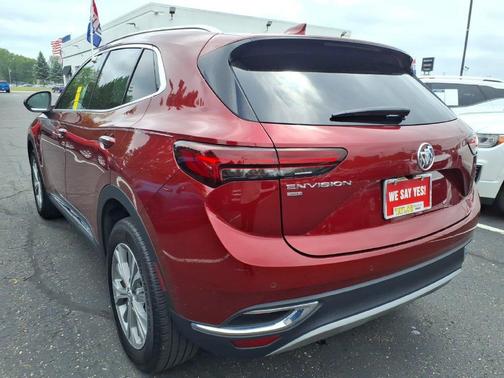 Cinnabar Metallic 2023 Buick Envision Preferred AWD